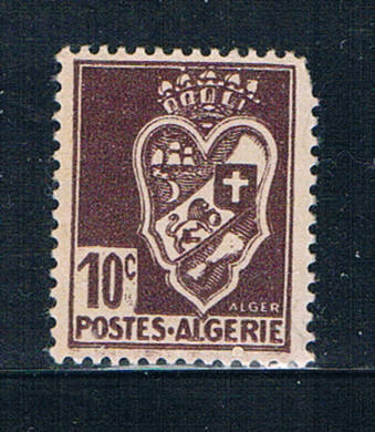 Buy Algeria 147 MLH Arms of Algiers 1942 (A0318)+
