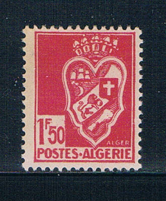 Buy Algeria 154 Unused Arms of Algiers 1942 (A0317)