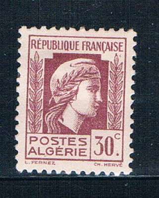 Buy Algeria 173 MLH Marianne 1944 (A0325)+