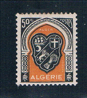 Buy Algeria 210 MLH COA Algiers 1947 (A0296)+