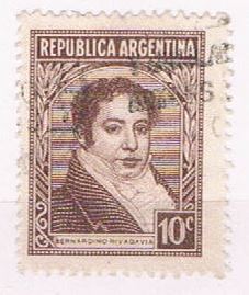 Buy Argentina 431 Used Rivadavia 1935 (A0459)