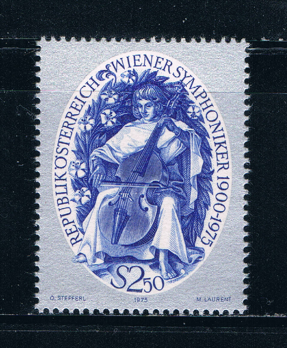 Buy Austria 1025 Unused Stylized Musician 1975 (A0283)
