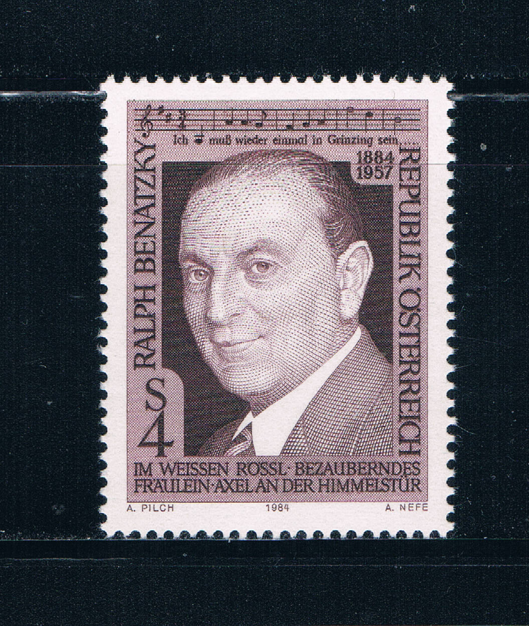 Buy Austria 1280 Unused Ralph Benatzky 1984 (A0288)+