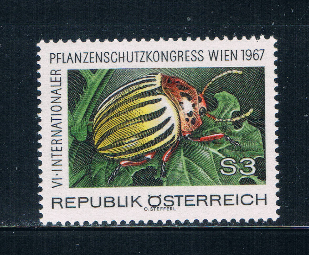 Buy Austria 796 Unused Potato Beetle 1967 (A0264)+