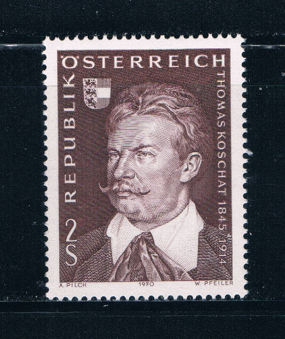 Buy Austria 880 Unused Thomas Koschat 1970 (A0276)+