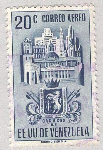 Buy Venezuela C369 Used Arms 1951 CV 2.50 (BP54211)