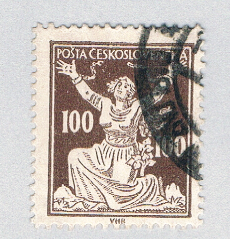 Buy Czechoslovakia 88 Used Breaking Chains to Freedom 1 1920 (BP85515)