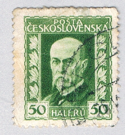 Buy Czechoslovakia 96 Used Tomas Garrigue Masaryk 1 1925 (BP87038)