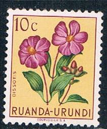 Buy Belgian Congo 263 Unused Flower Dissotis 1952 (B0398)+