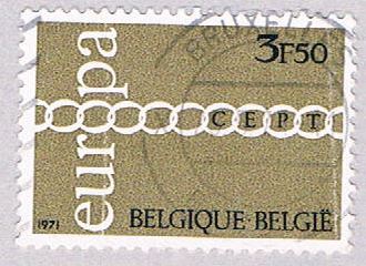 Buy Belgium 803 Used Europa 1973 (BP36821)