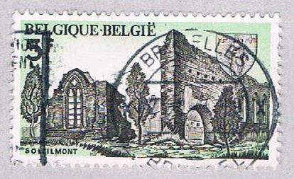 Buy Belgium 873 Used Soleilmont Abbey Ruins (BP1715)