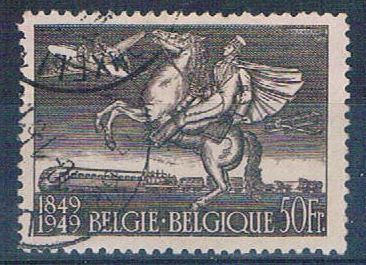 Buy Belgium C12 Used Evolution of Postal Transportation CV 20.00 (B0270)