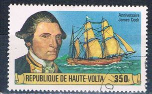 Buy Burkina Faso 477 Used Sailing ship 1978 CV 1.00 (MV0152)