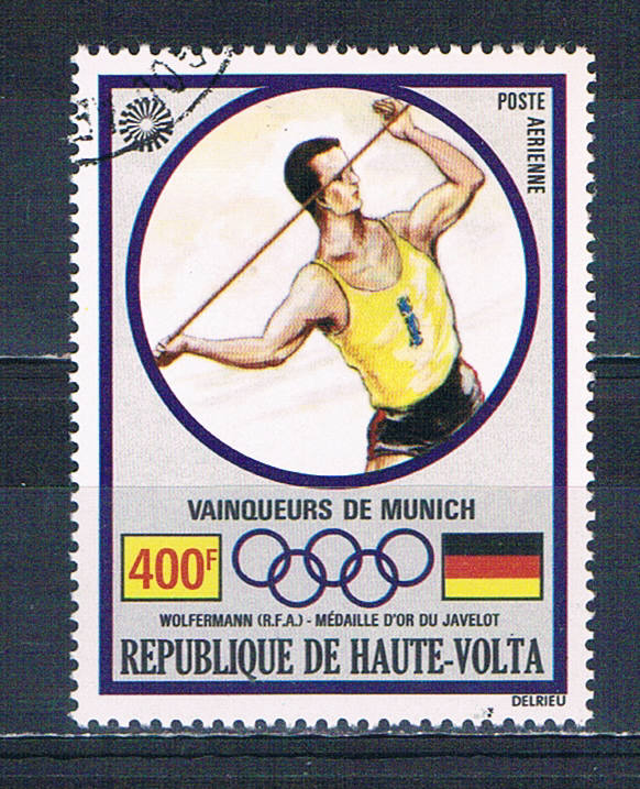 Buy Burkina Faso C123 Used Javalin 1972 CV 2.00 (HV0204)