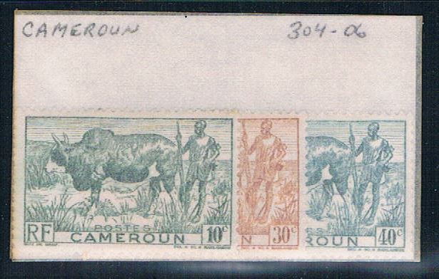Buy Cameroun 304-06 Unused Partial Set Scott nums Shown 1946 (C0170)