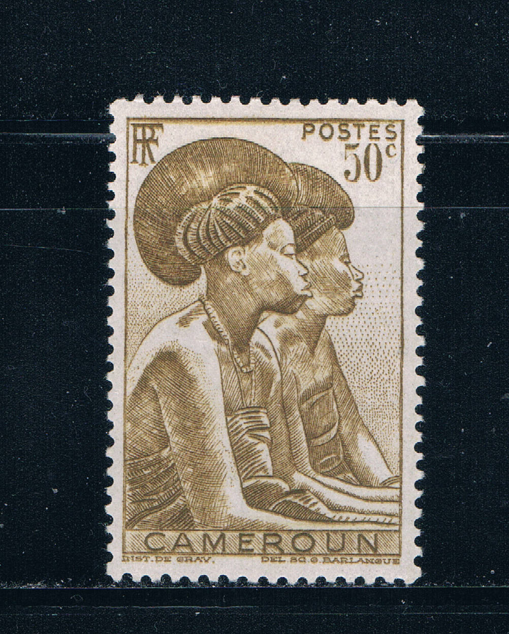 Buy Cameroun 307 Unused Tikar Momen 1946 (C0229)+