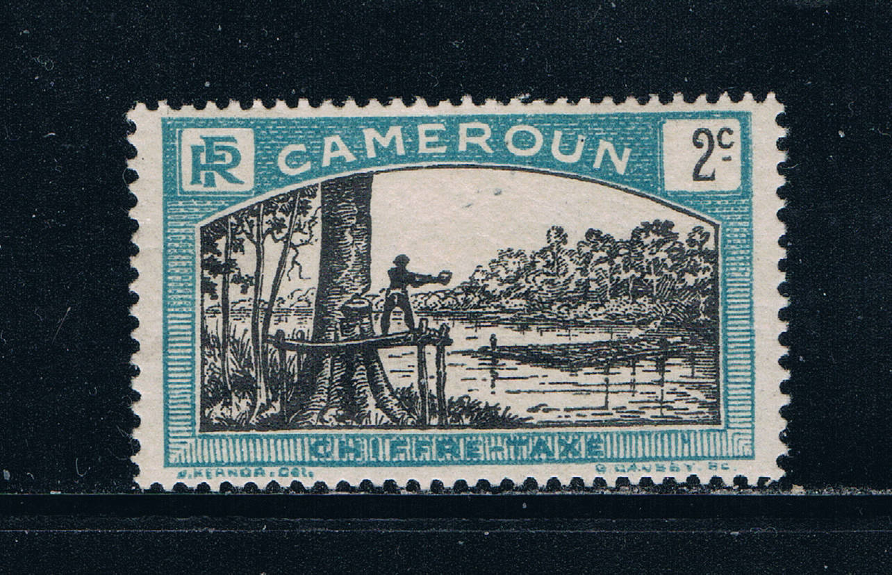 Buy Cameroun J1 MLH Man felling tree 1925 (C0206)+