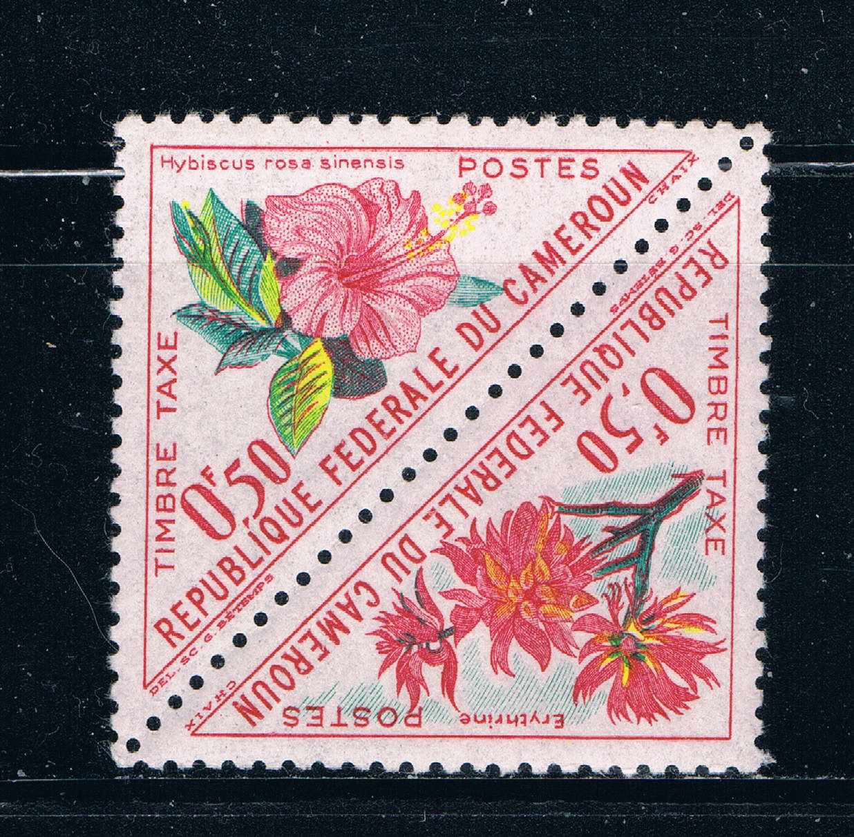 Buy Cameroun J35a Unused Flowers 1963 (C0237)+