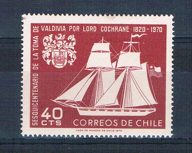 Buy Chile 384 Unused Sailing Ship 1970 (C0266)+