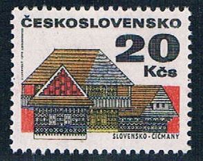 Buy Czechoslovakia 1741A Unused Houses Cicmany 1971 CV 4.00 (C0262)+