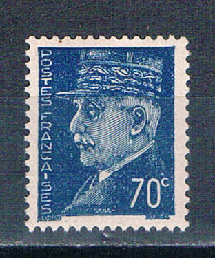 Buy France 433 Unused Marshal Petain 1941 (F0187)+