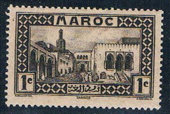 Buy French Morocco 124 MLH Old Treasure House 1933 (F0125)+