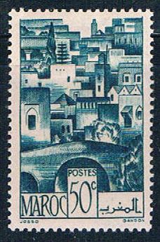 Buy French Morocco 223 MLH The Terraces 1947 (F0138)+