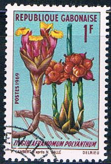 Buy Gabon 244 Used African plant ll 1969 (G0312)+