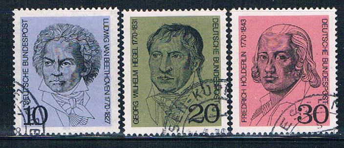Buy Germany 1014-16 Used set Portraits (GI0382P88)+