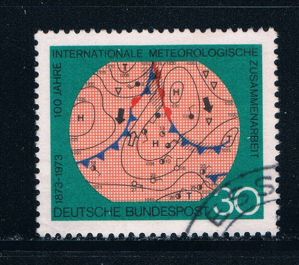 Buy Germany 1102 Used Meteorological map (GI0241P46)+