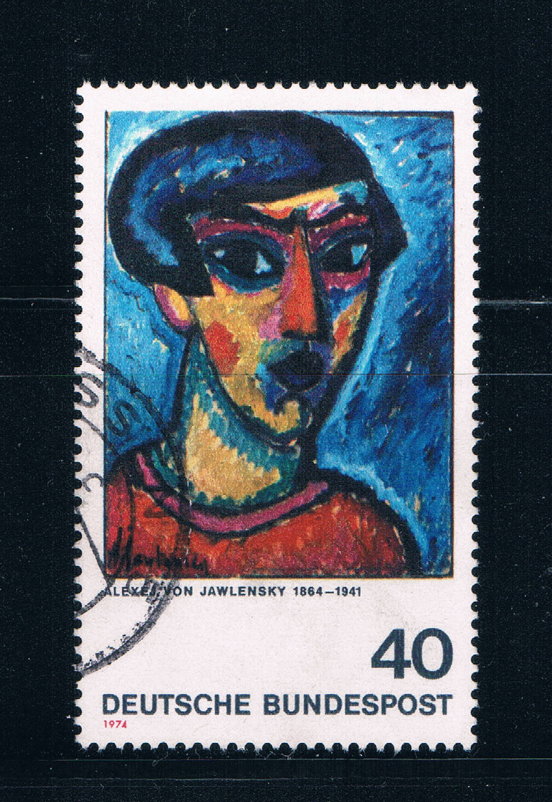 Buy Germany 1137 Used Portrait in Blue (GI0210P29)+