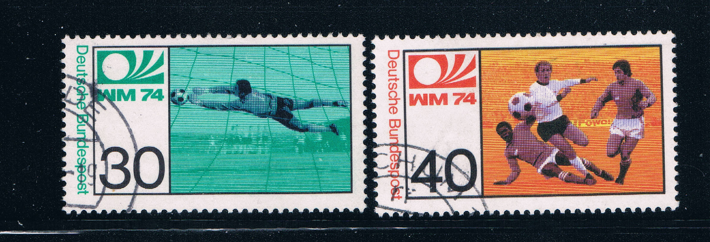 Buy Germany 1146-47 Used set World Cup Soccer (GI0179P23)+