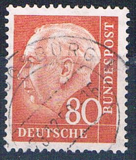 Buy Germany 760 Used President Heuss 1956 CV 1.90 (G0415)