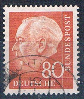 Buy Germany 760 Used President Heuss 1956 CV 1.90 (G0425)
