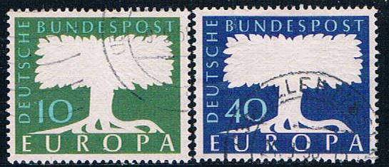 Buy Germany 771-72 Used Europa 1957 (GI0682P200)+