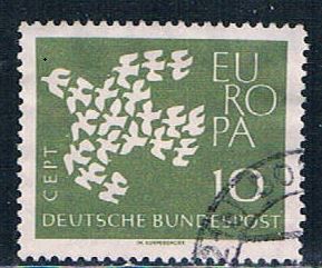 Buy Germany 844 Used Europa 1961 (GI0613P175)+
