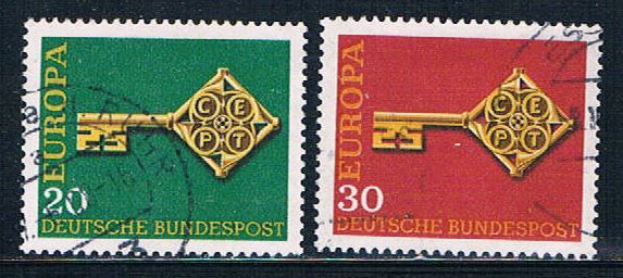 Buy Germany 983-84 Used set Europa 1968 (GI0466P113)+
