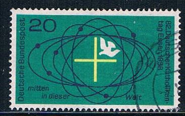 Buy Germany 989 Used Cross and Dove (GI0456P109)+