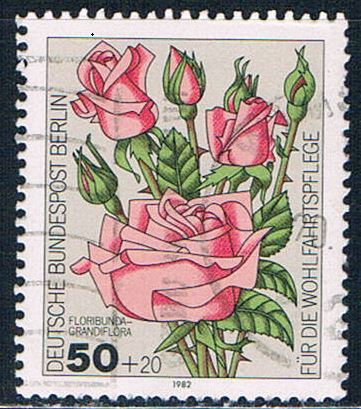Buy Germany 9NB193 Used Flowers 1982 (G0465)