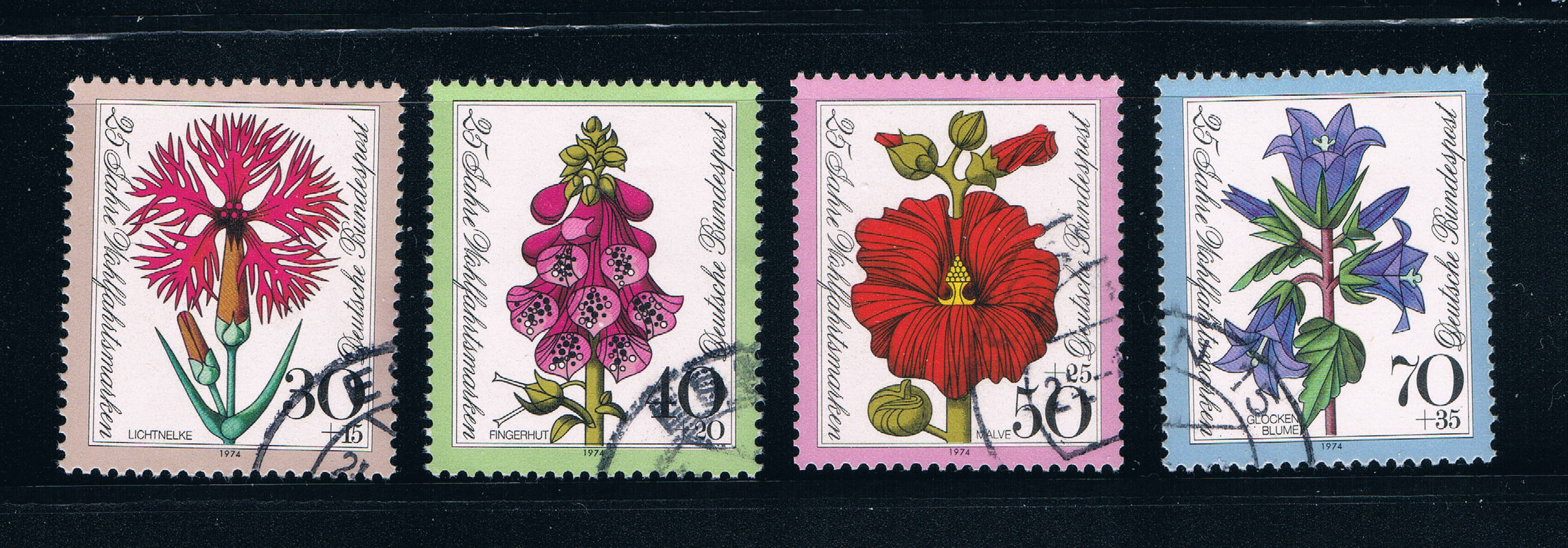 Buy Germany B512-15 Used set Flowers (GI0171P19)+
