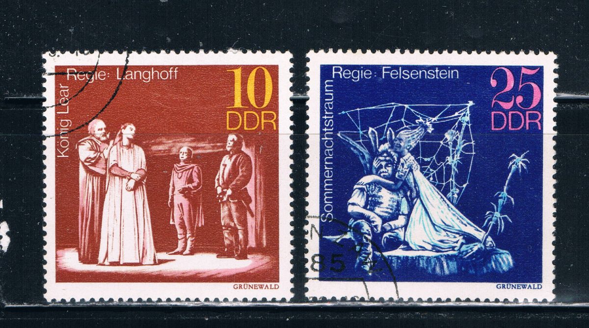 Buy Germany DDR 1468-69 Used Great Theatrical Productions 1973 (G0065)