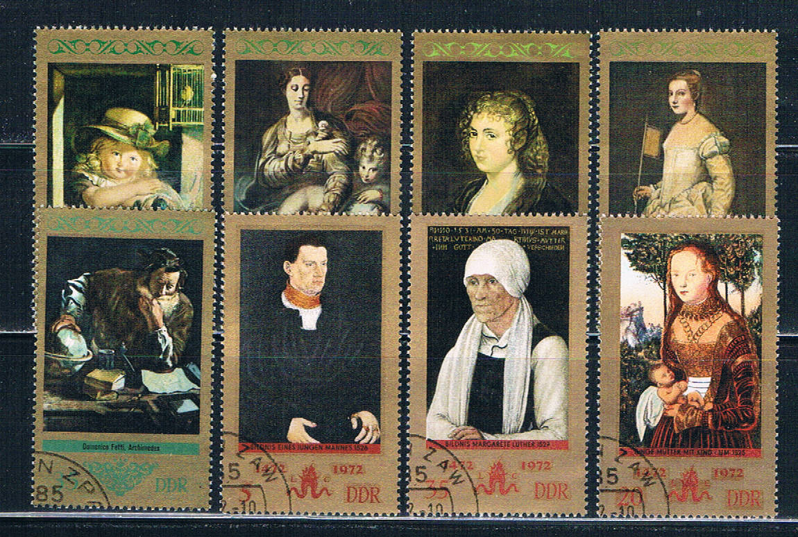 Buy Germany DDR Used Old Masters Paintings 1973 CV 2.00 (G0732)