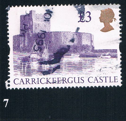 Buy Great Britain 1447A Used Carrickfergus Castle CV 3.00 (BP0007)