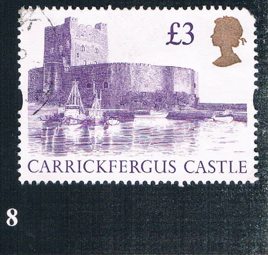 Buy Great Britain 1447A Used Carrickfergus Castle CV 3.00 (BP0008)