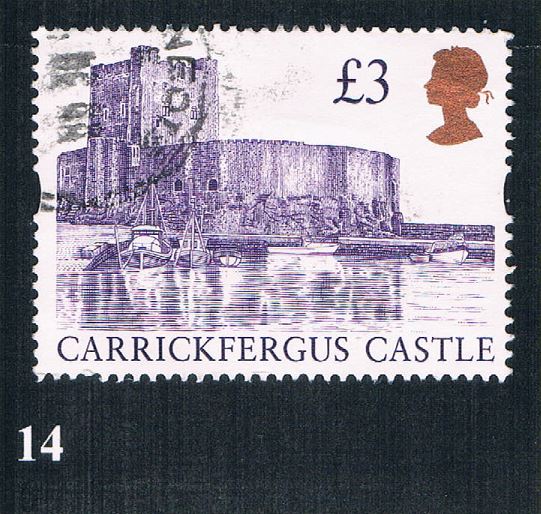 Buy Great Britain 1447A Used Carrickfergus Castle CV 3.00 (BP0014)