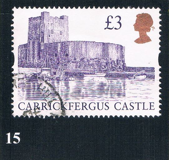 Buy Great Britain 1447A Used Carrickfergus Castle CV 3.00 (BP0015)