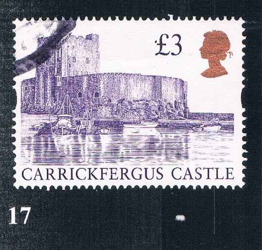 Buy Great Britain 1447A Used Carrickfergus Castle CV 3.00 (BP0017)