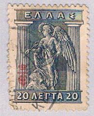 Buy Greece 203 Used Iris holding caducesus 1911 (BP3608)