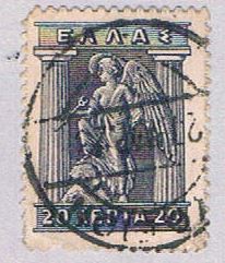 Buy Greece 203 Used Iris holding caducesus 1911 (BP3609)