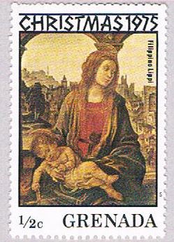 Buy Grenada 684 MLH Painting Virgin and Child 1975 (BP35514)